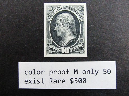 nystamps US Stamp Color Proof Mint Only 50 Exist Rare $500  A3x2028