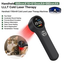 Cold Laser Treatment for Human and Animals Pain Relief 16x660nm 4x810nm 4x980nm