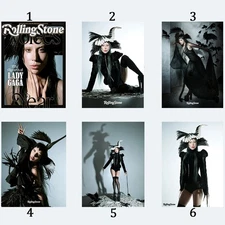 Lady Gaga Graces The Cover Of Rolling Stone Issue 1406 December 2025 Poster