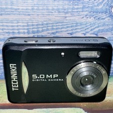 Technika 5.0MP Digital Camera Only Black Rare Retro Collectable Untested 70a