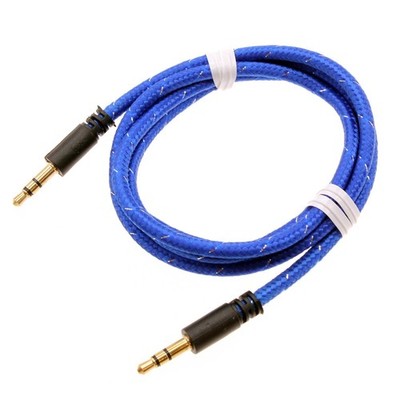 Aux Cable 3.5mm Adapter Car Stereo Aux-in Audio Cord Speaker for Smart Phones