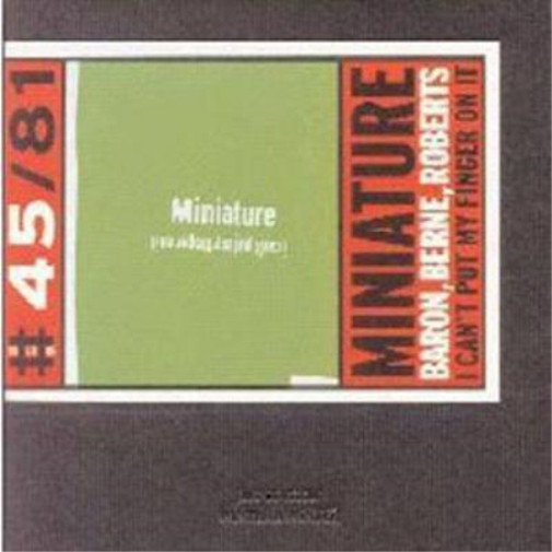 Миниатюрный альбом I Cant Put My Finger On It (CD) (ИМПОРТ из Великобритании)