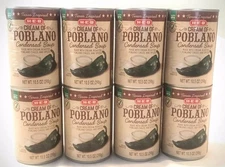NEW! HEB Cream of Poblano Condensed Soups  10.5OZ Smokey Flavorful 8 Cans H-E-B