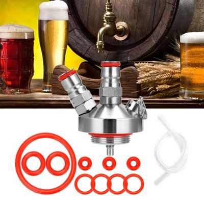 Mini Keg Dispenser mit Doppelkugelverschluss und Dichtungsringen Bierknurrer