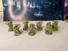 Warhammer 40k Death Guard Plague Marines X 7 Painted Games Workshop DG Nurgle