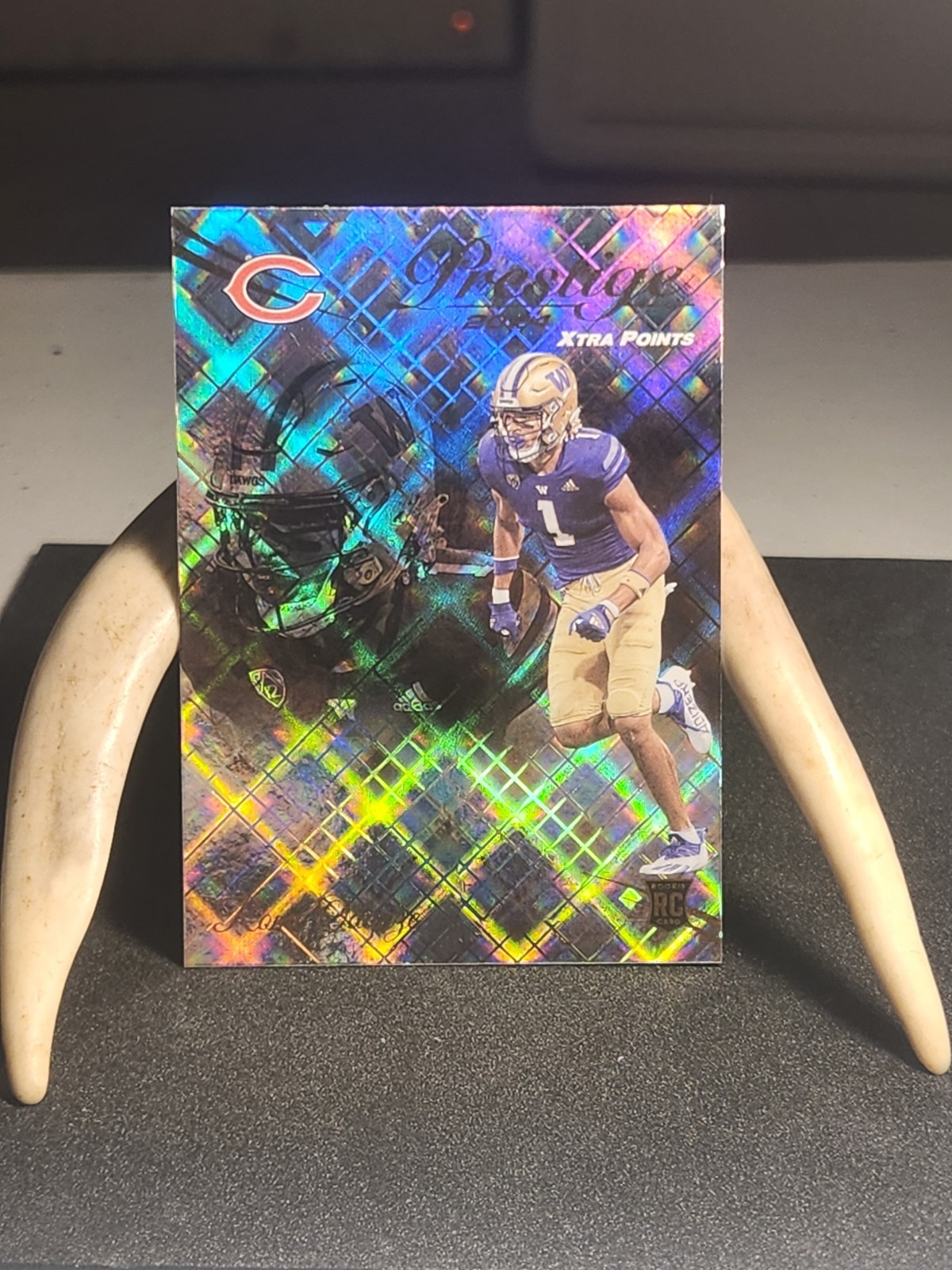 2024 Panini Prestige - Rookies Rome Odunze #310 Xtra Points Diamond (RC)