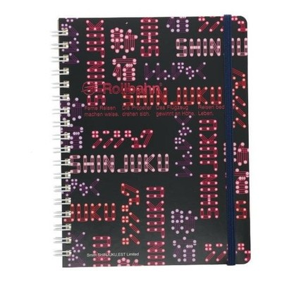 Rollbahn Shinjuku Limited Pocket Memo & WAITZ Half Zip Case Set #672b89