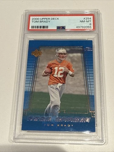 2000 Tom Brady Upper Deck Star Rookie #254 RC NM-MT PSA 8 New England Patriots