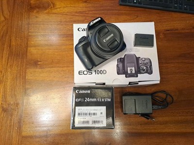 Canon EOS 100D Mint condition - 6K shutter counts + EFS 24mm STM included
