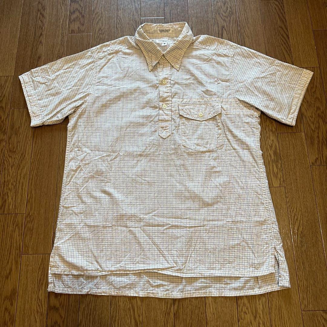 Engineered Garments Popover Button-down Shirt Whi… - image 1