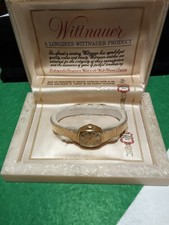 Orologio Vintage Wittnauer Geneve Kestenmade 1/40K R.G.P. Fascia Con Scatola Funzionante