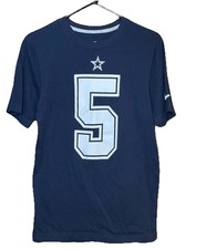 Dallas Cowboys #5 NFL Nike Dan Bailey T-shirt Jersey Soft Regular Fit Small Navy