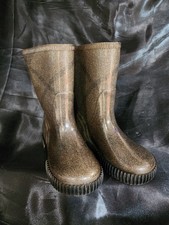 Burberry Rain Boots Kids / Toddler Size 27/28 Or 9/10