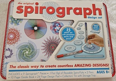 Spirograph Design Set - 15 Piece Set - New, Never Opened -  Age 8+