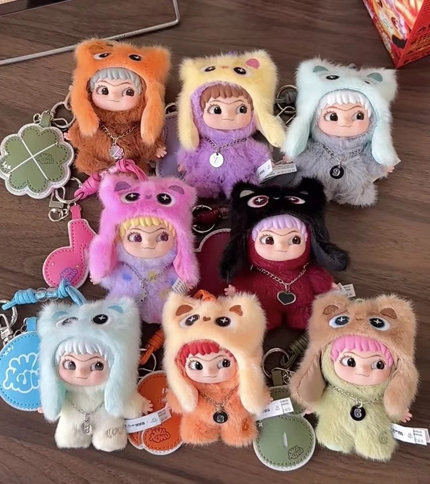 Wakuku On A Roll Series Vinyi Plush Doll Blind Box Figures Toy Pandent New - Image 2 of 4