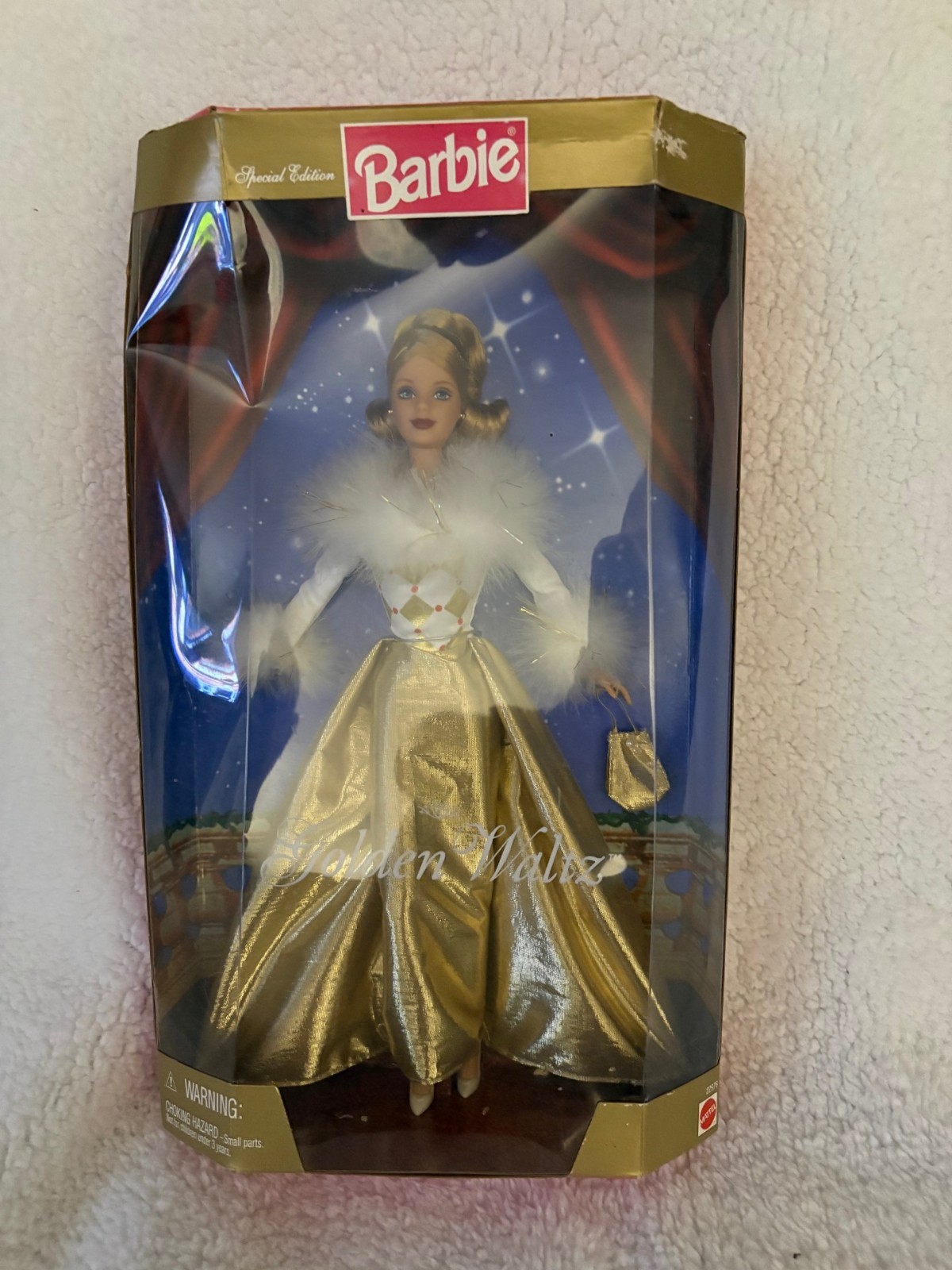 1998 Mattel Golden Waltz Barbie Blonde Special Edition #22976 NRFB