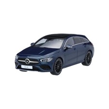 Mercedes-Benz CLA Shooting Brake X118 Denim Blue Spark 1:43 Official Dealer Car
