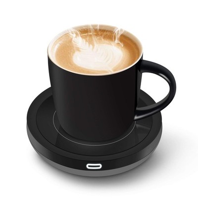 Smart Coffee Cup Warmer Set, Auto On/Off Gravity-induction Mug Office Desk Us...