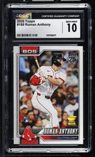 2026 Topps Roman Anthony #189 Rookie CGC 10
