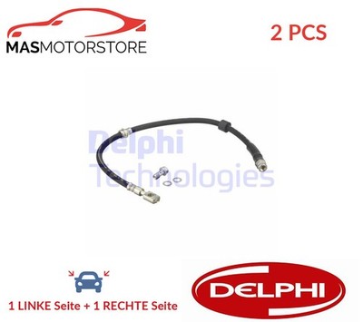 BREMSSCHLAUCH BREMSLEITUNG PAAR VORNE DELPHI LH7608 2PCS I NEU OE QUALITÄT