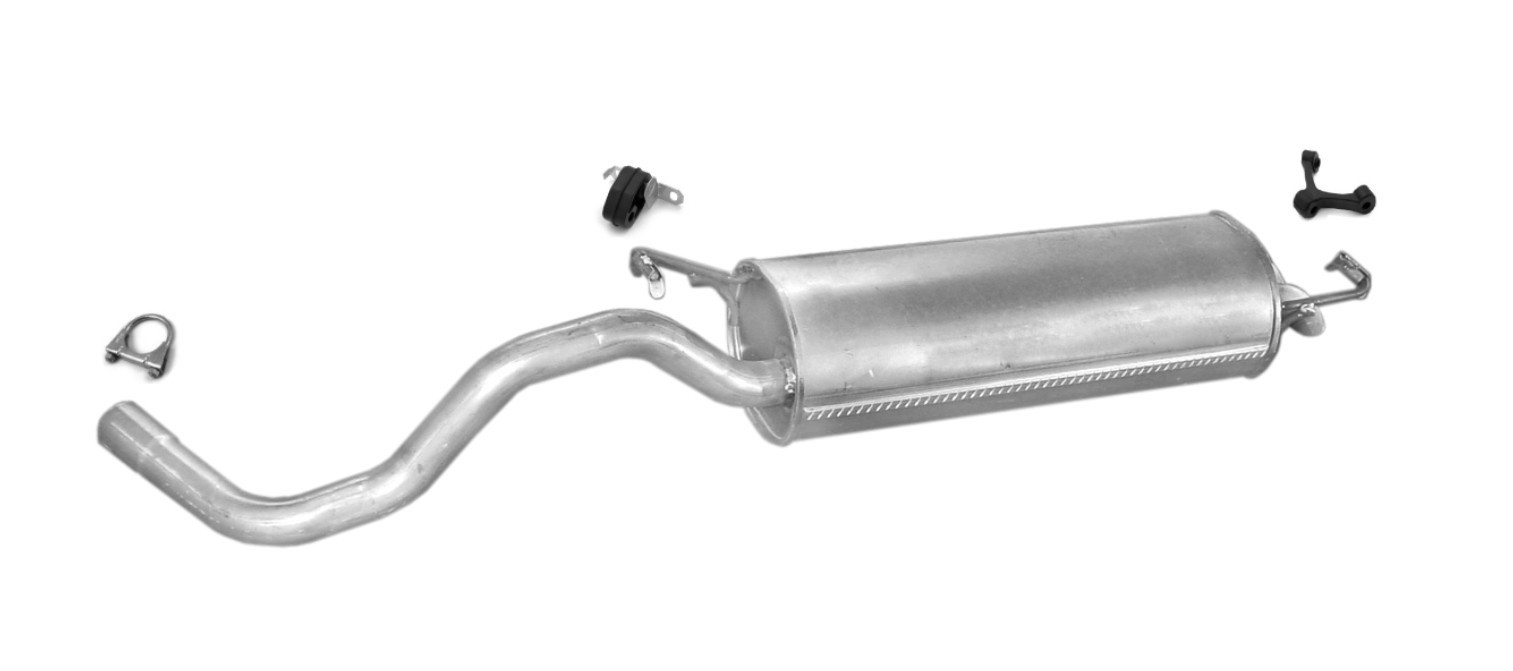 Silencieux arrière pour Audi A3 et Golf IV motorisation 1.6 et 1.9 SDI