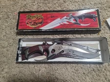 Dragon Lord 1996 Gil Hibben Knife UC-898 W/ Original Sheath & Box