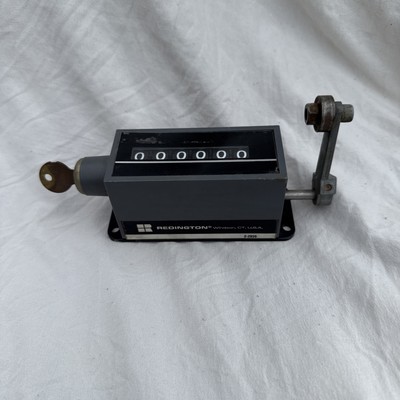 Vintage REDINGTON Counters 2-2936 Mechanical Counter with Arm 6