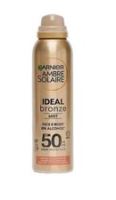 Garnier Ambre Solair Ideal Bronze Sun Tanning Mist SPF50 - Face & Body - 150ml 56.60 per litre
