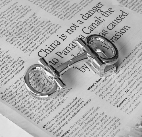 Ferragamo Men's belt buckle Silver Gancini belt buckle For 1.38"/W Leather Belt