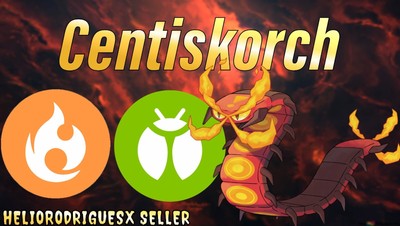 Centiskorch (Evolution Sizzlipede) Pokemon Trade Go