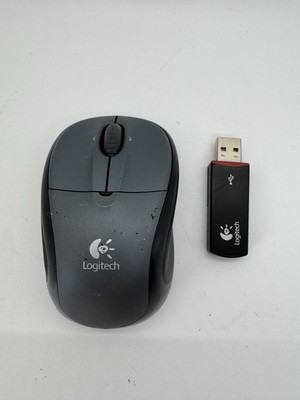 Logitech Wireless Laptop Mouse Canada310 W/ USB Receiver Dongle C-UAY59 Works