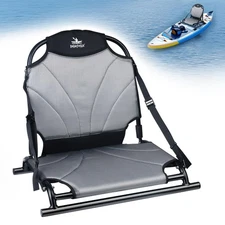 Universal Folding Kayak Seat - Aluminium Canvas Paddleboard Kayak Seats with ...
