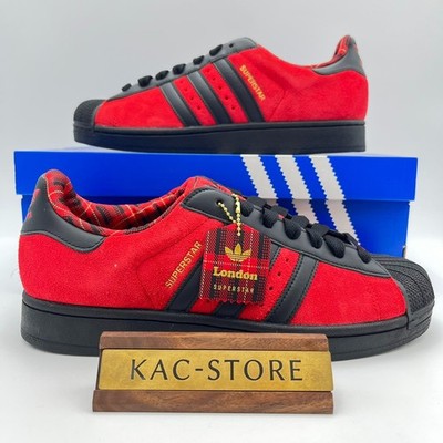 adidas Originals SUPERSTAR II JQ3224 Better Scarlet/Core Black Unisex tom10