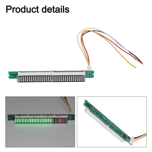 Adjustable Speed and Peak Light for Music Sound Level Analyzer 32 Bars - Afbeelding 9 van 12
