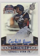 2015 Panini Stars and Stripes Sapphire 24/25 Cordell Dunn Jr #24 Auto 0aq7