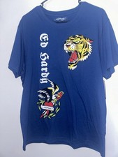 Men?s Blue Ed Hardy Tshirt