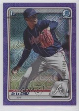 2020 Bowman Mega Box Purple Mojo Refractor /250 Jasseel De La Cruz #BCP-115 fm0