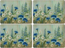 Pimpernel Fleurs des Champs Collection Placemats, Set of 4 (15.7" x 11.7")