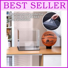 Sleek Basketball Display Case with UV Protection