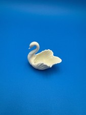 Vintage Lenox Porcelain Swan Trinket Dish Ivo...