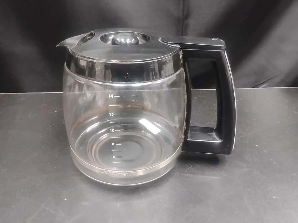 Cuisinart 14-Cup Coffee Pot Replacement Glass Carafe Cuisinart Coffee - Image 3 of 4