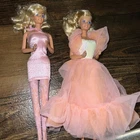 VTG. Barbie Party Pink And Peaches And Cream Dolls 80s Barbie’s Lot Of 2