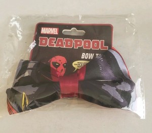 Marvel Deadpool Bowtie - A Nerd Block Exclusive New