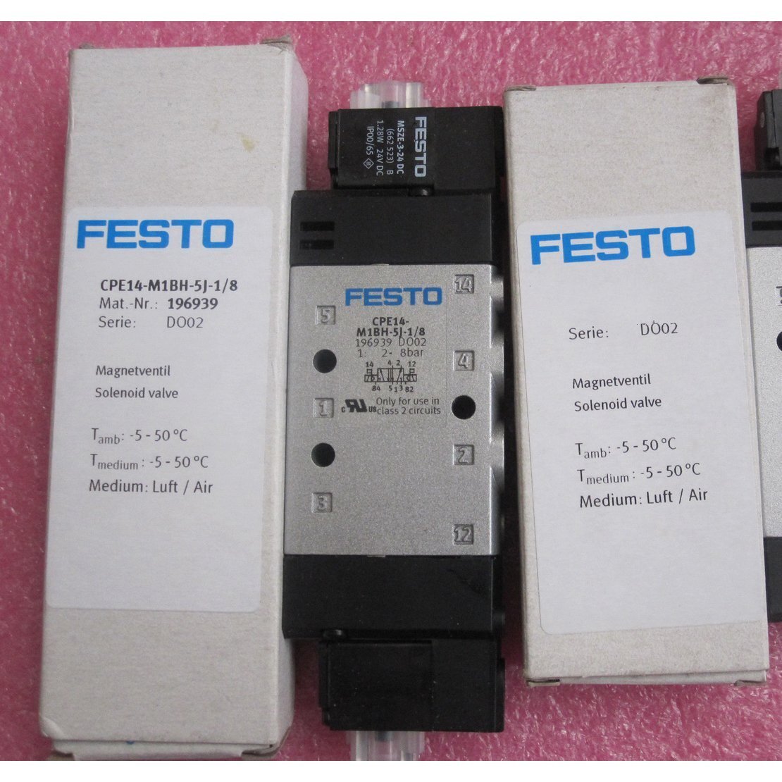 1PC FESTO CPE14-M1BH-5J-1/8 196939 Solenoid Valve CPE14-M1BH-5J-1/8 New