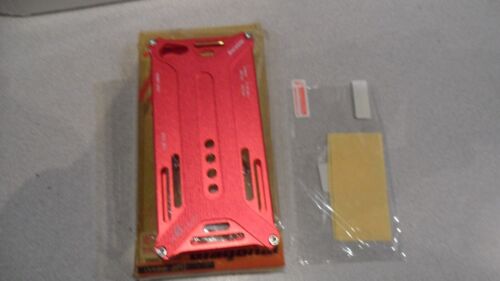 RED METAL Diagonal Case for iPhone SE(1st Gen)/5S/5