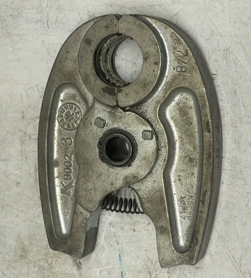 Used Parker Sporlan Zoomlock Refrigeration Press Jaws PZK-J14 7/8" Fast Shipping