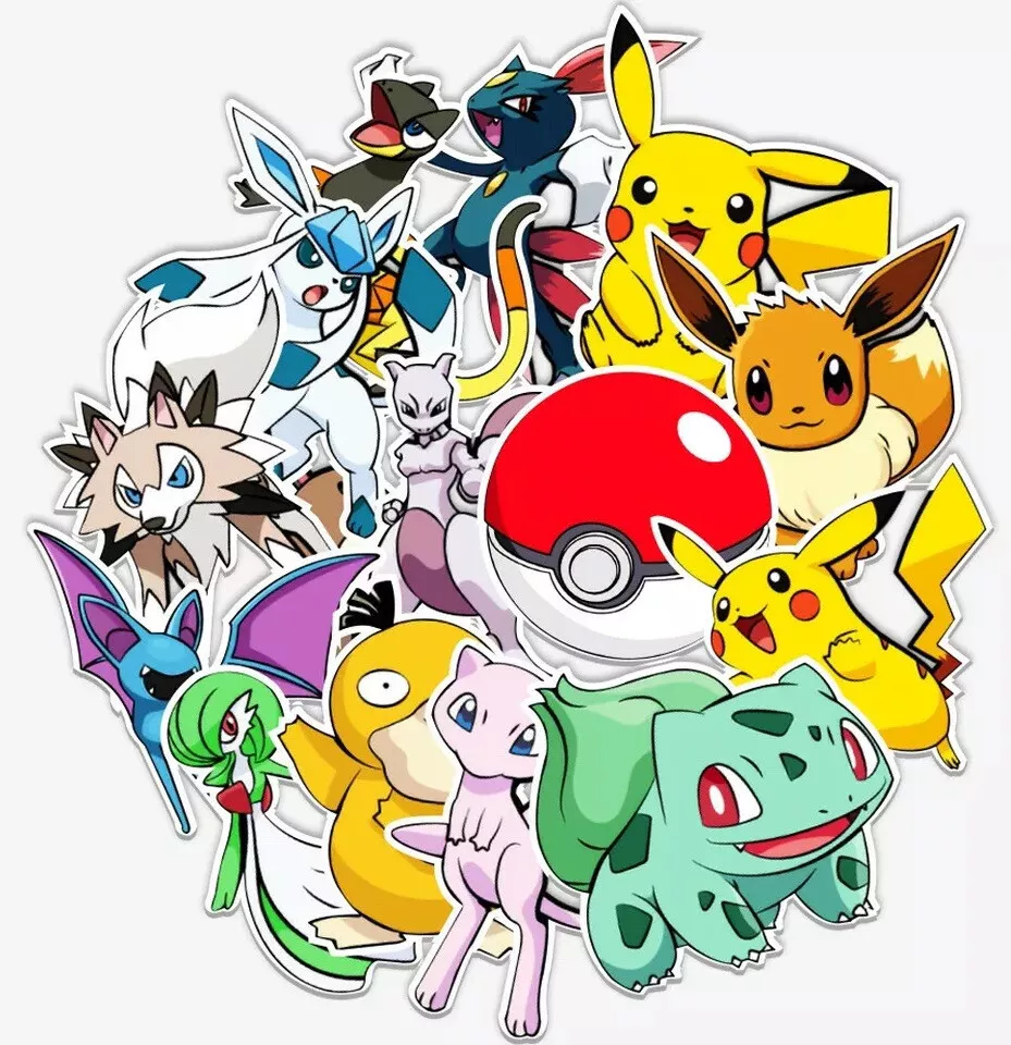 50Pcs Pokemon Stickers - Wholesale Stickers