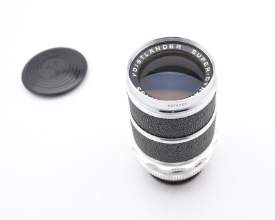 Voigtlander Super-Dynarex f/4 135mm Lens with DKL Mount Caps