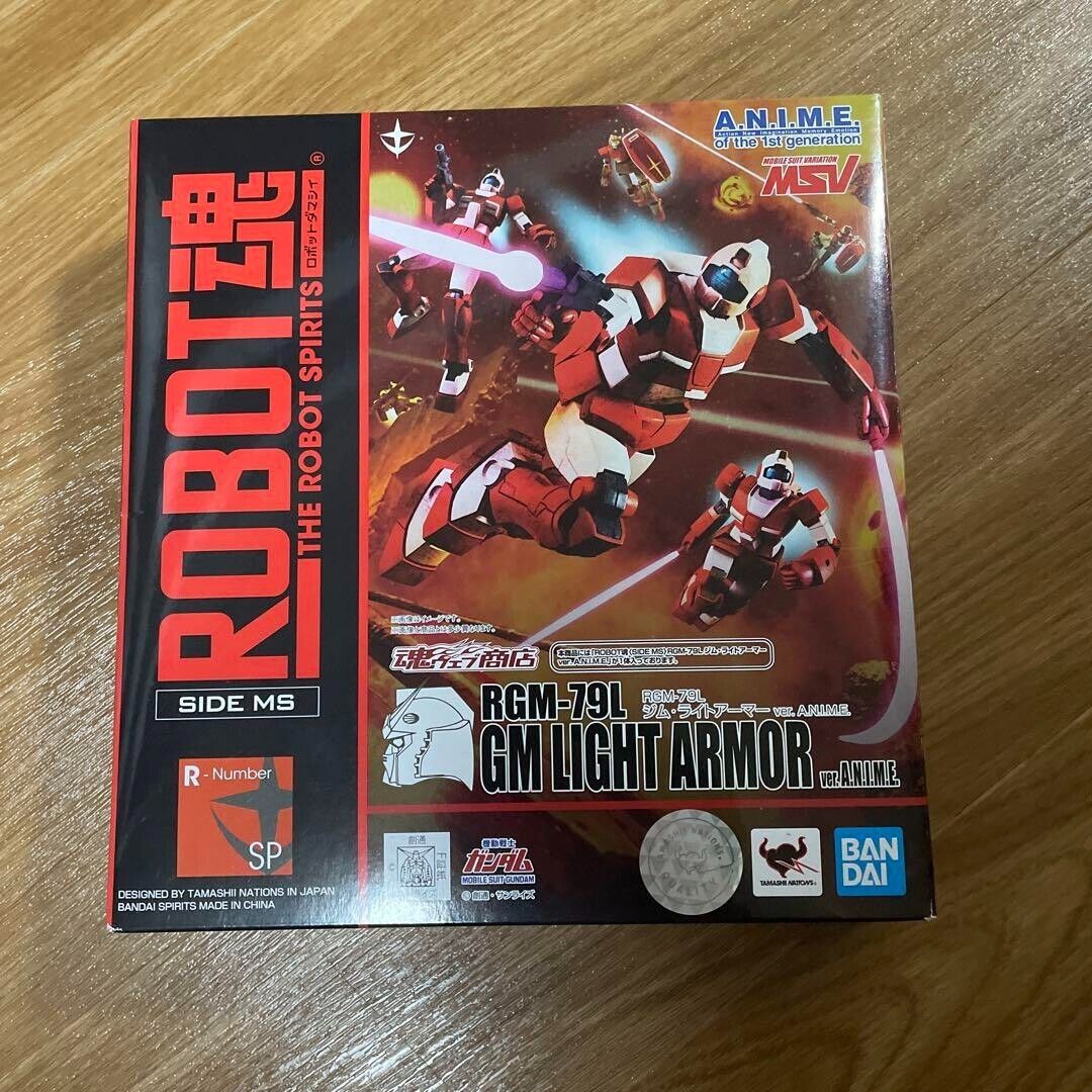 Bandai ROBOT SPIRITS SIDE-MS RGM-79L GM LIGHT ARMOR Ver Bandai ROBOT SPIRITS SIDE-MS RGM-79L GM LIGHT ARMOR Ver