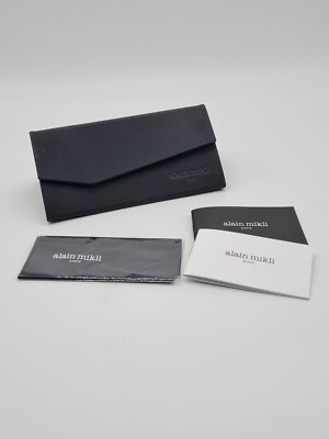 Alain Mikli Paris Brillenetui magnetisch *dreieckige Form* - schwarz*Neu*